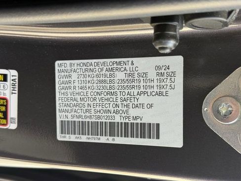 Used 2025 Honda Odyssey Touring image 37