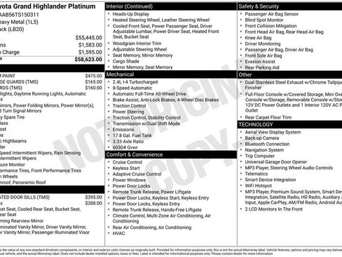 New 2026 Toyota Grand Highlander AWD image 6