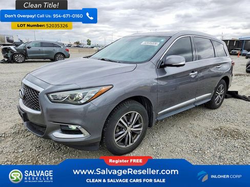 Used 2017 INFINITI QX60 Luxe w/ Premium Plus Package AWD/4WD image 1