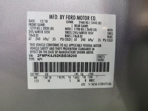 Used 2019 Ford Edge SEL w/ Equipment Group 201A AWD/4WD image 33
