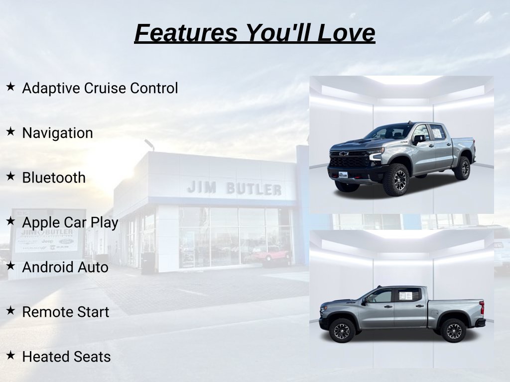 Used 2023 Chevrolet Silverado 1500 ZR2 w/ Technology Package AWD/4WD image 10