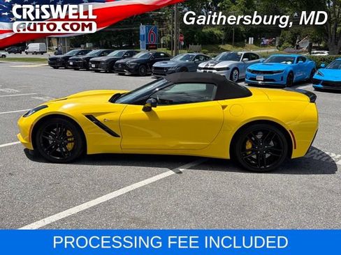 Used 2017 Chevrolet Corvette Stingray Convertible RWD image 1
