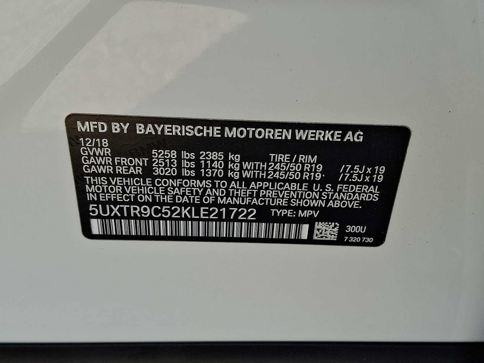 Used 2019 BMW X3 xDrive30i w/ Driving Assistance Package AWD/4WD image 26