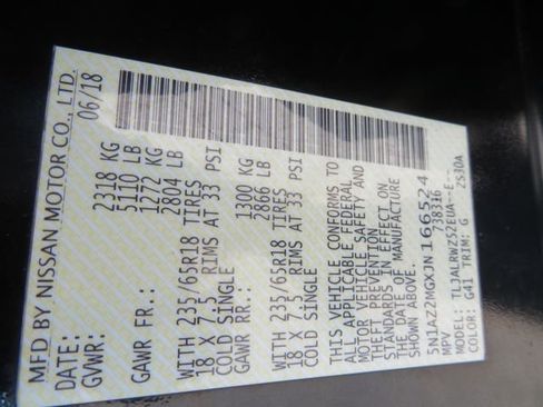 Used 2018 Nissan Murano SL w/ Moonroof Package image 21