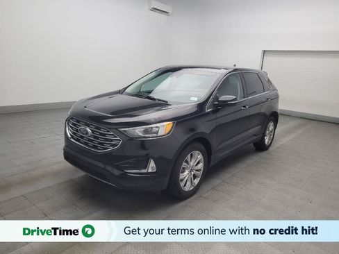 Used 2021 Ford Edge Titanium w/ Cargo Accessory Package FWD image 1