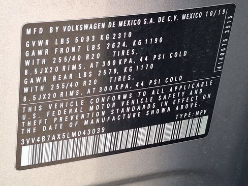 Used 2020 Volkswagen Tiguan SEL Premium R-Line AWD/4WD image 33