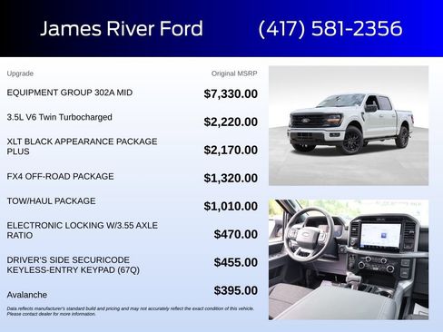 New 2026 Ford F150 XLT w/ Equipment Group 302A MID AWD/4WD image 5