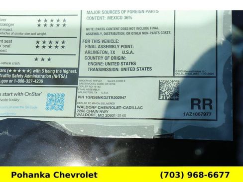 New 2026 Chevrolet Tahoe LT w/ Comfort Package image 29