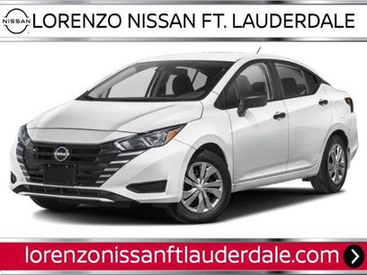 New 2025 Nissan Versa S w/ Trunk Package