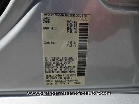 Used 2021 Nissan Altima 2.5 SR w/ SR Premium Package FWD image 7
