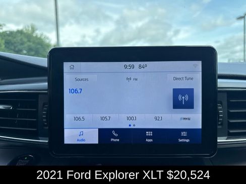 Used 2021 Ford Explorer XLT w/ Equipment Group 202A RWD image 29