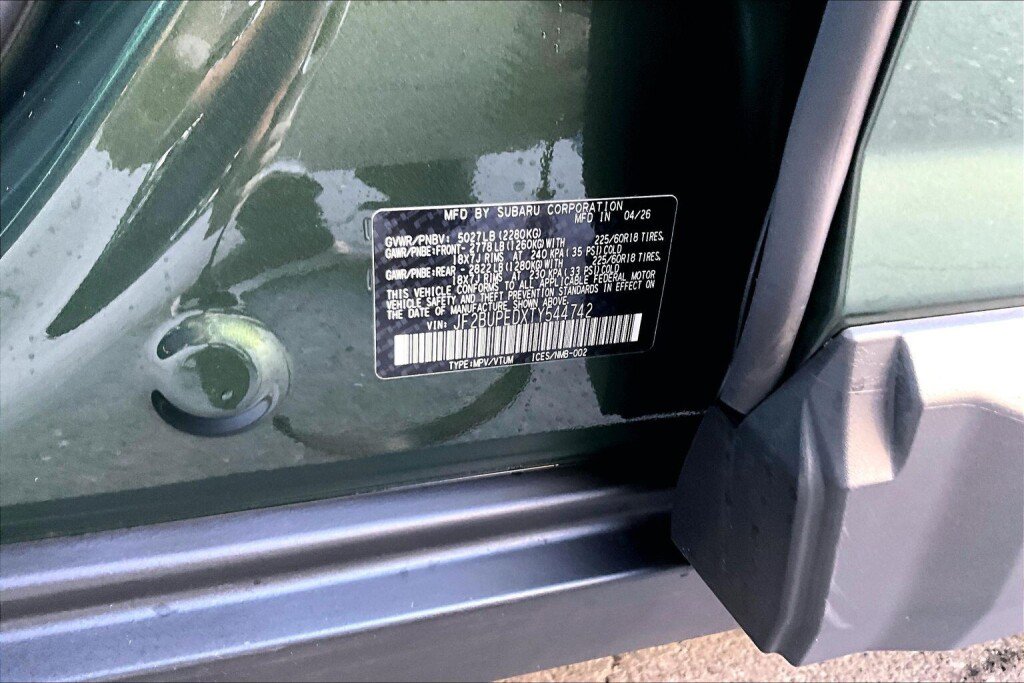 Certified 2026 Subaru Outback Touring AWD/4WD image 20