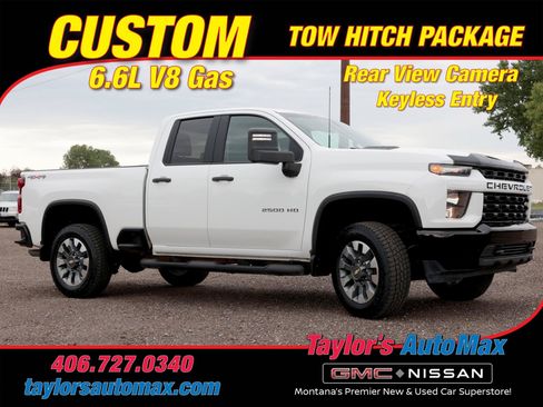Used 2022 Chevrolet Silverado 2500 Custom w/ Custom Convenience Package AWD/4WD image 1