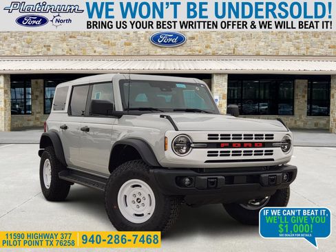 New 2026 Ford Bronco Heritage Edition AWD/4WD image 1