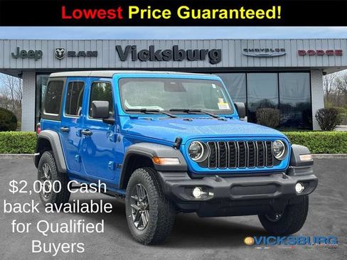 New 2026 Jeep Wrangler Unlimited Sport AWD/4WD image 1