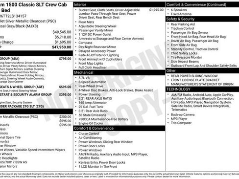 Used 2020 RAM 1500 Classic SLT w/ Luxury Group RWD image 12