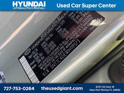 Used 2024 Hyundai Santa Cruz SEL w/ Activity Package image 14