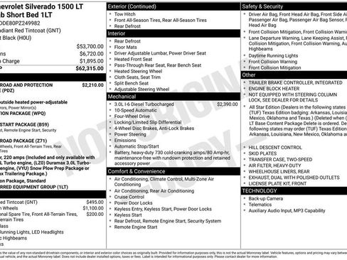 Used 2023 Chevrolet Silverado 1500 LT AWD/4WD image 30