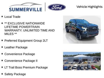 Used 2024 Chevrolet Silverado 1500 LT Trail Boss w/ LT Trail Boss Premium Package