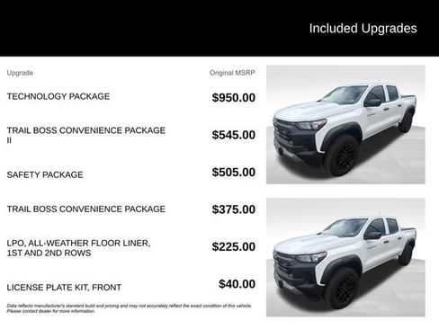 Used 2024 Chevrolet Colorado Trail Boss w/ Technology Package AWD/4WD image 5