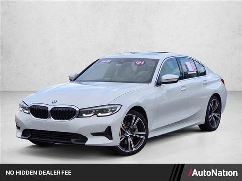 Used 2021 BMW 330i Sedan w/ Premium Package RWD image 1