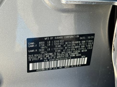 Certified 2025 Subaru Outback Limited AWD/4WD image 31