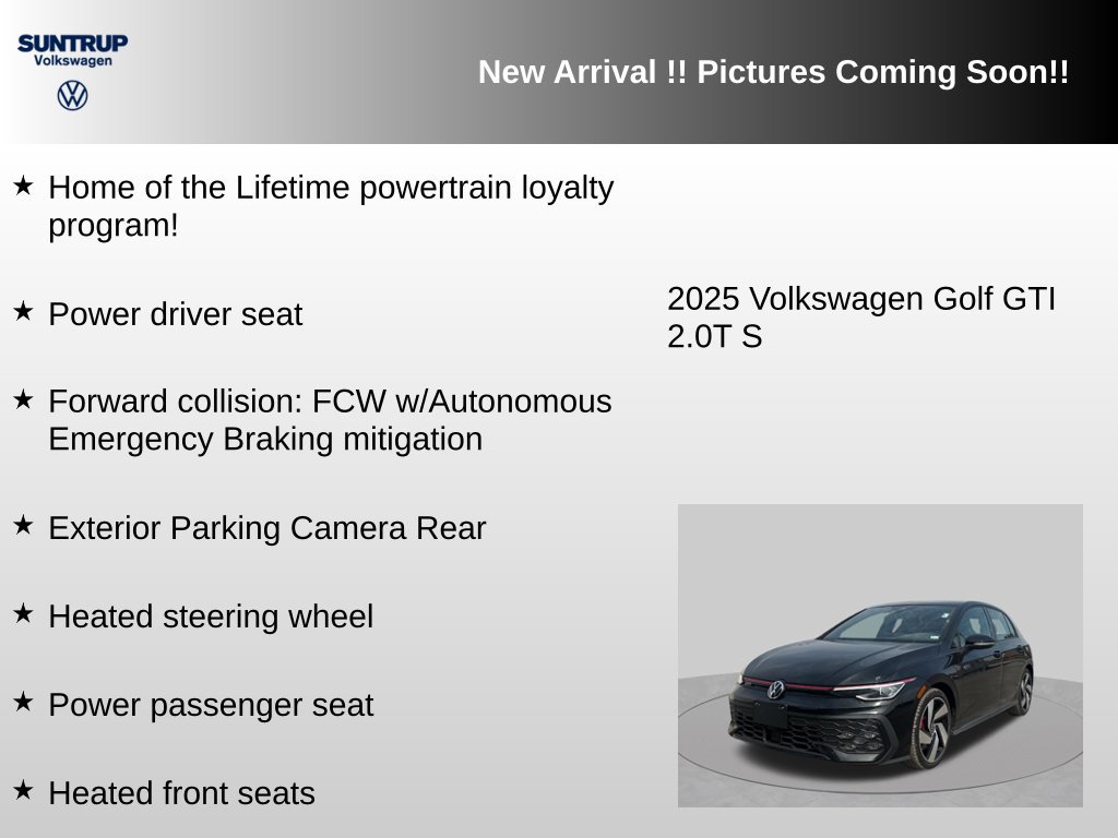 Used 2025 Volkswagen GTI S FWD image 5