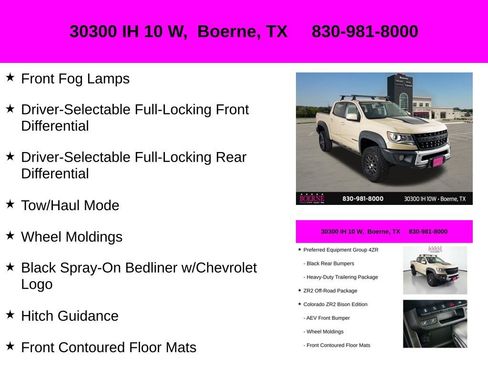 Used 2022 Chevrolet Colorado ZR2 w/ Colorado ZR2 Bison Edition AWD/4WD image 39