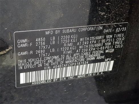 Used 2023 Subaru Outback Premium image 29