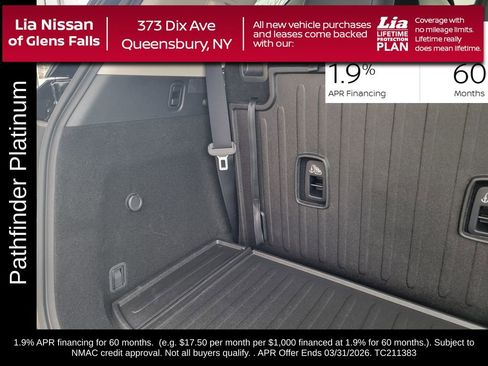 New 2026 Nissan Pathfinder Platinum image 38