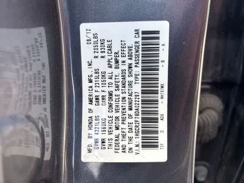 Used 2013 Honda Accord EX image 22