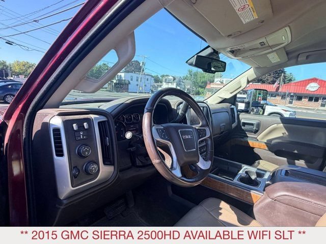 Used 2015 GMC Sierra 2500 SLT w/ Driver Alert Package AWD/4WD image 9