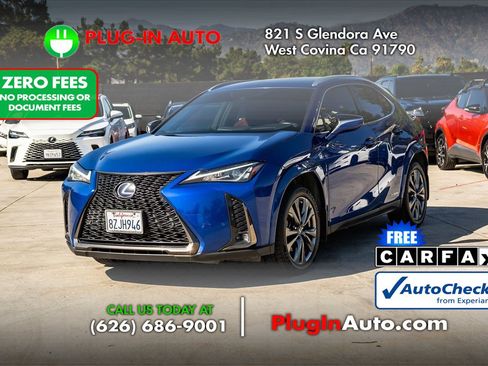 Used 2022 Lexus UX 250h F Sport w/ Accessory Package (Z2) AWD/4WD image 1