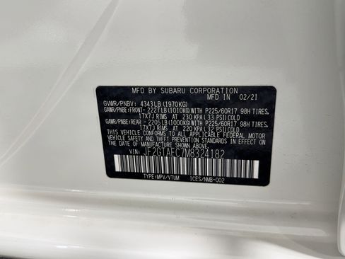 Used 2021 Subaru Crosstrek 2.0i Premium w/ Moonroof Package image 19