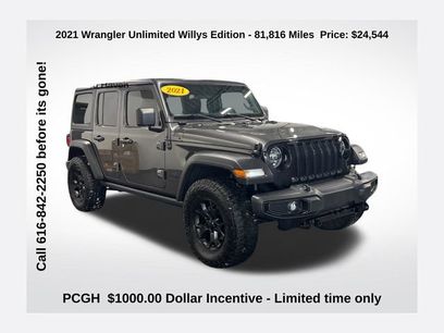 Used 2021 Jeep Wrangler Unlimited Sport