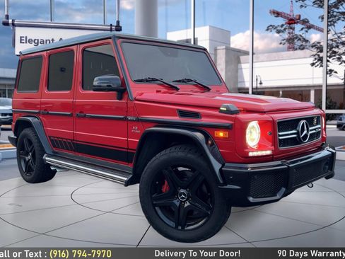 Used 2017 Mercedes-Benz G 63 AMG AMG G 63 AWD 4MATIC 4dr SUV image 8