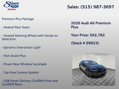 Used 2026 Audi A6 Premium Plus AWD/4WD image 15