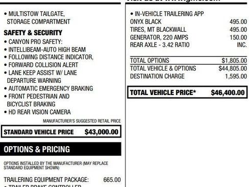 Certified 2024 GMC Canyon AT4 image 3