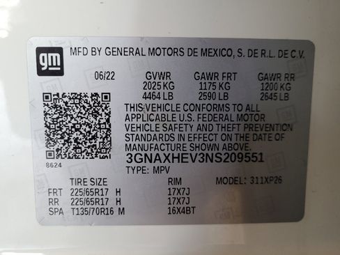 Used 2022 Chevrolet Equinox LS image 33