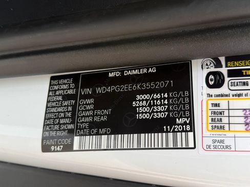 Used 2019 Mercedes-Benz Metris Passenger image 36