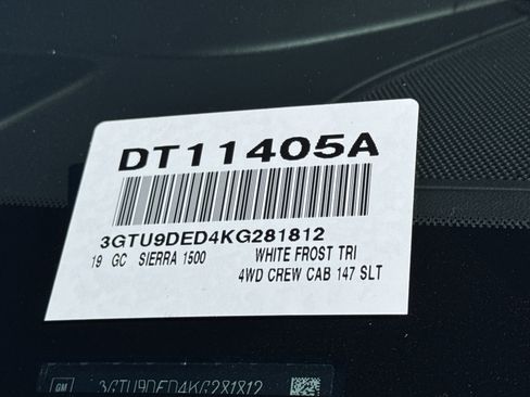 Used 2019 GMC Sierra 1500 SLT w/ SLT Premium Plus Package image 39