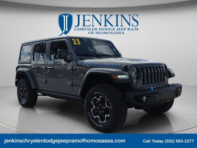 Used 2023 Jeep Wrangler Unlimited Rubicon 4xe w/ Steel Bumper Group