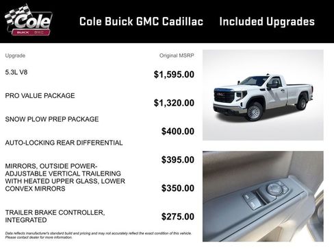 New 2024 GMC Sierra 1500 Pro w/ Pro Value Package AWD/4WD image 3