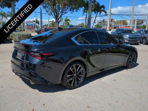 Certified 2025 Lexus IS 350 F Sport w/ Accessory Package RWD image 4
