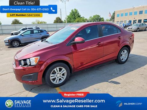 Used 2015 Chevrolet Sonic LT FWD image 1