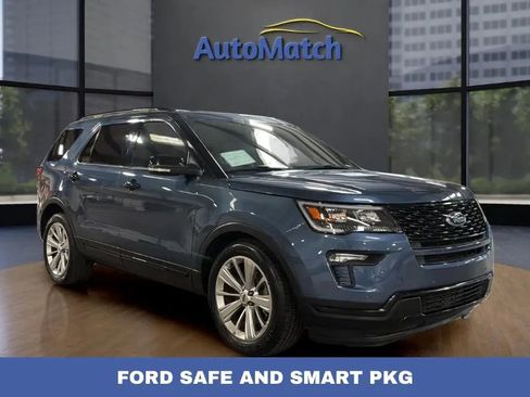 Used 2018 Ford Explorer Sport w/ Ford Safe & Smart Package image 1