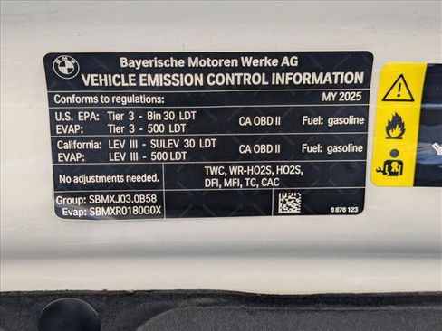 Used 2025 BMW X5 sDrive40i w/ Parking Assistance Package RWD image 27