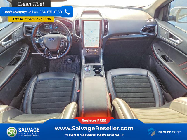 Used 2022 Ford Edge ST-Line w/ Class II Trailer Tow Package AWD/4WD image 11