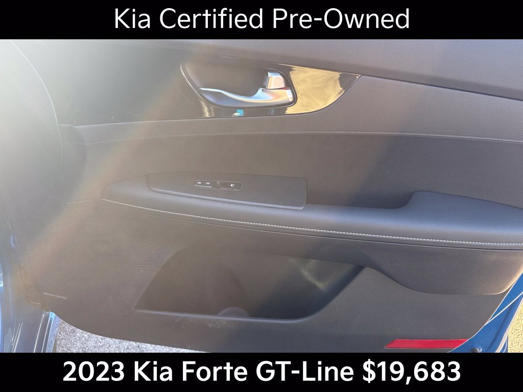 Certified 2023 Kia Forte GT-Line w/ GT-Line Premium Package FWD image 19