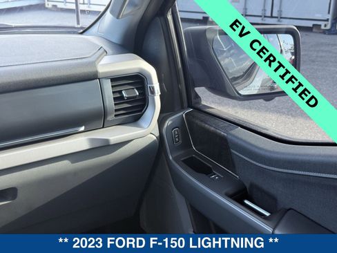Certified 2023 Ford F150 Lightning XLT w/ Equipment Group 312A High image 18